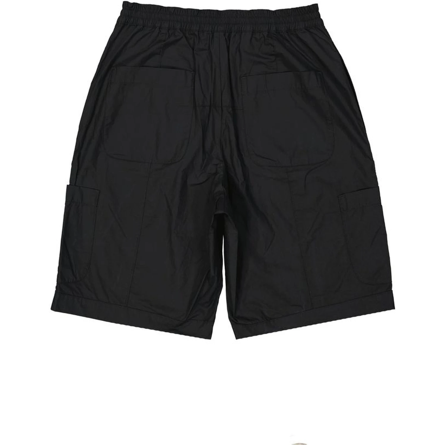 Black Cotton Shorts