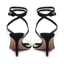 Black Calfskin High Heel Pumps