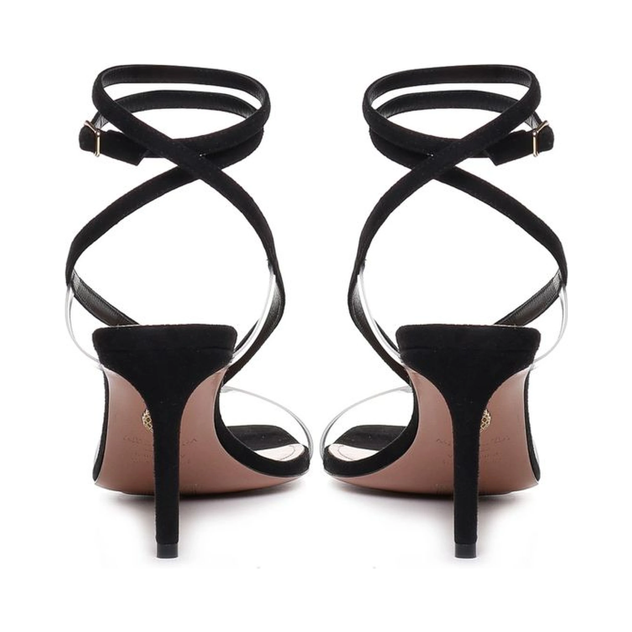 Black Calfskin High Heel Pumps