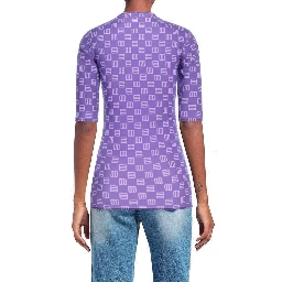 Multicolor Elastane T-Shirt