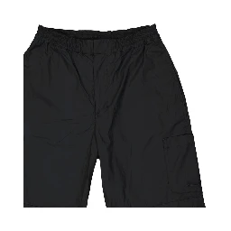 Black Cotton Shorts