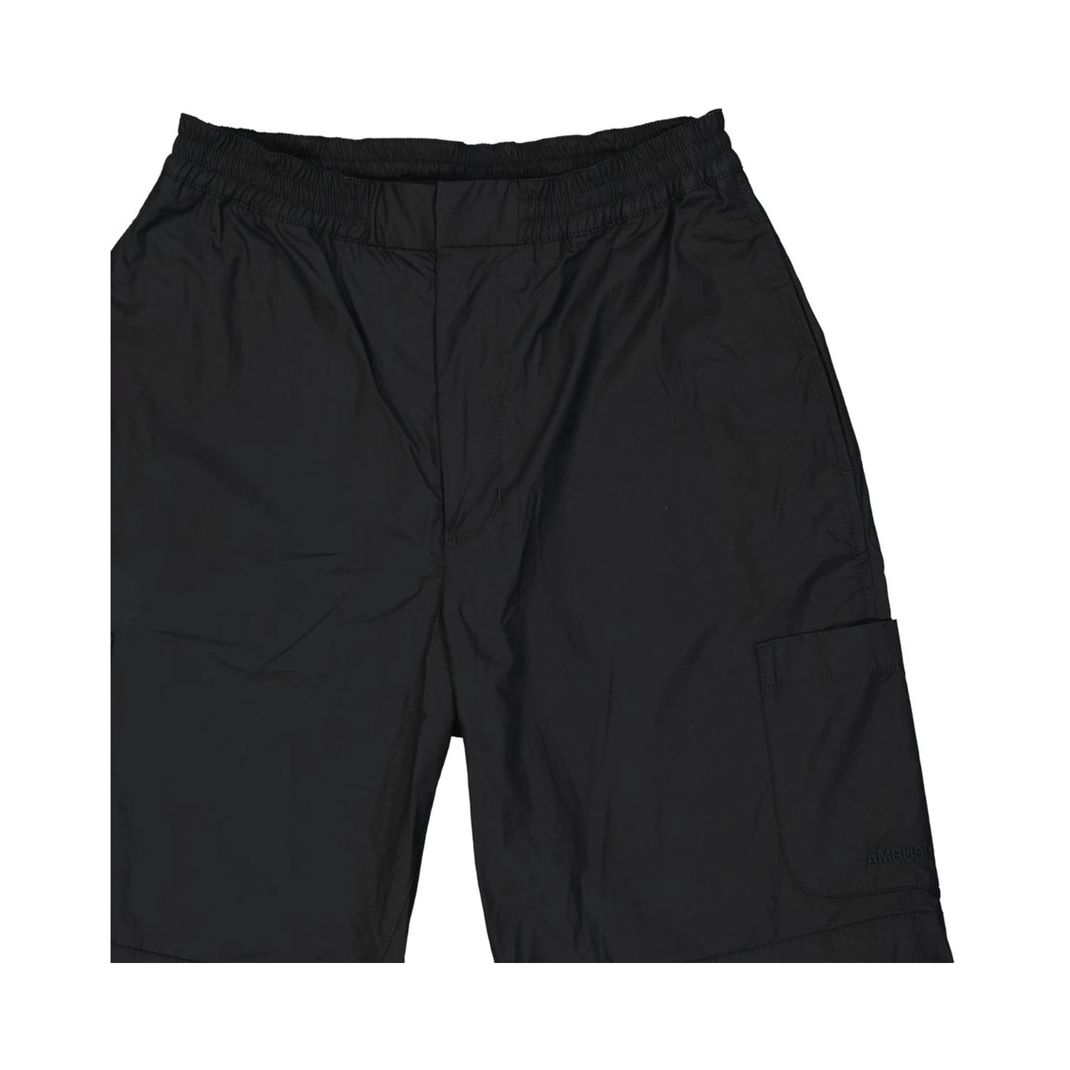 Black Cotton Shorts