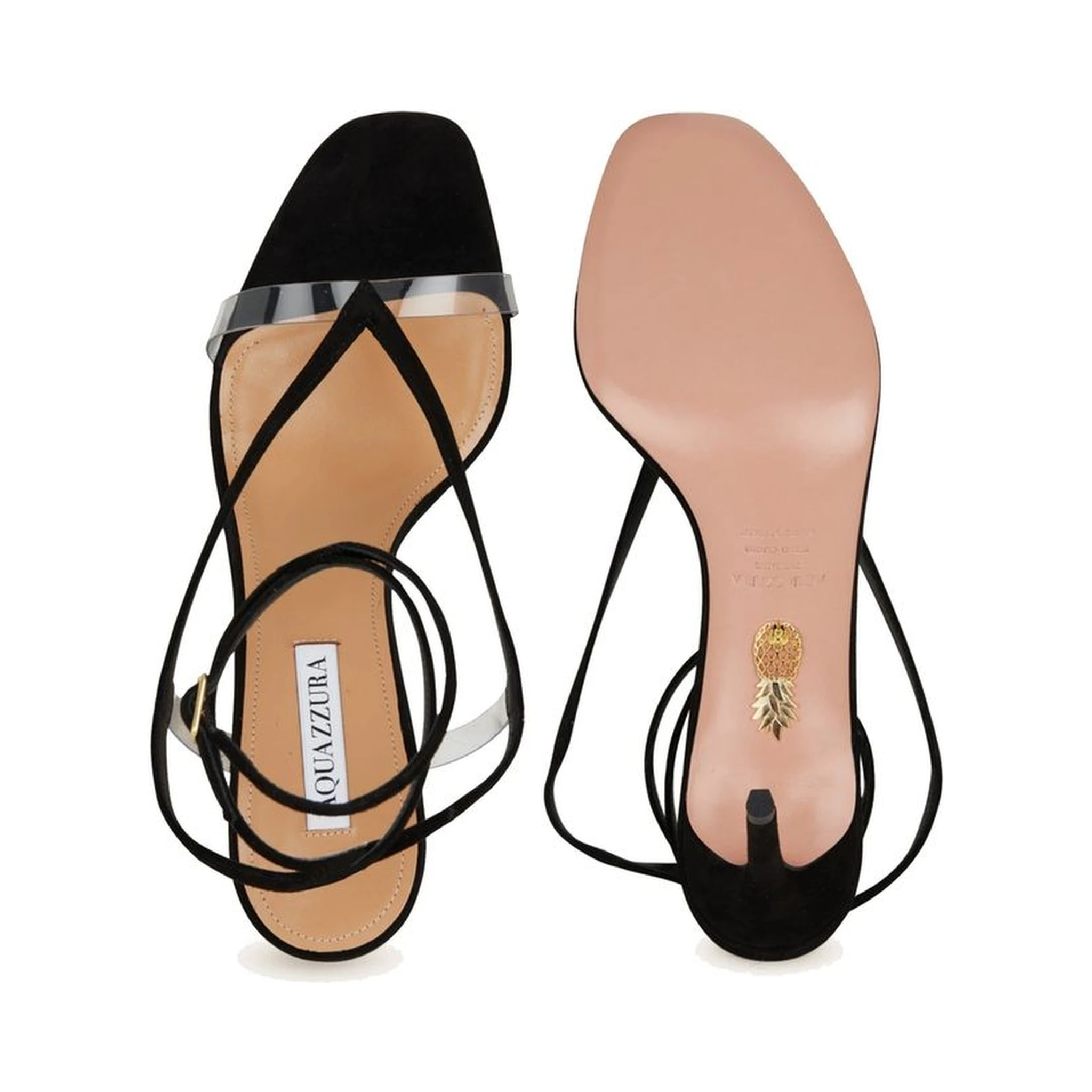 Black Calfskin High Heel Pumps