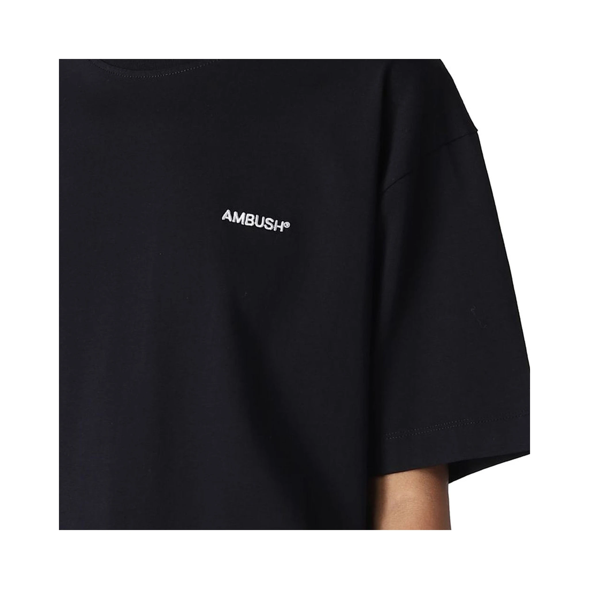 Black Cotton T-Shirt