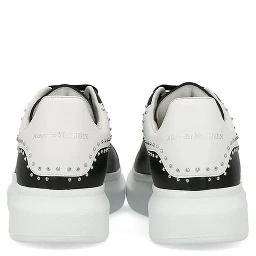 Black Calfskin Chunky Sneakers