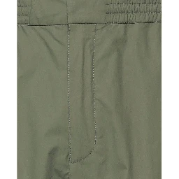 Bicolor Cotton Bermuda Shorts