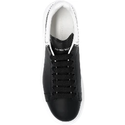 Black Calfskin Chunky Sneakers