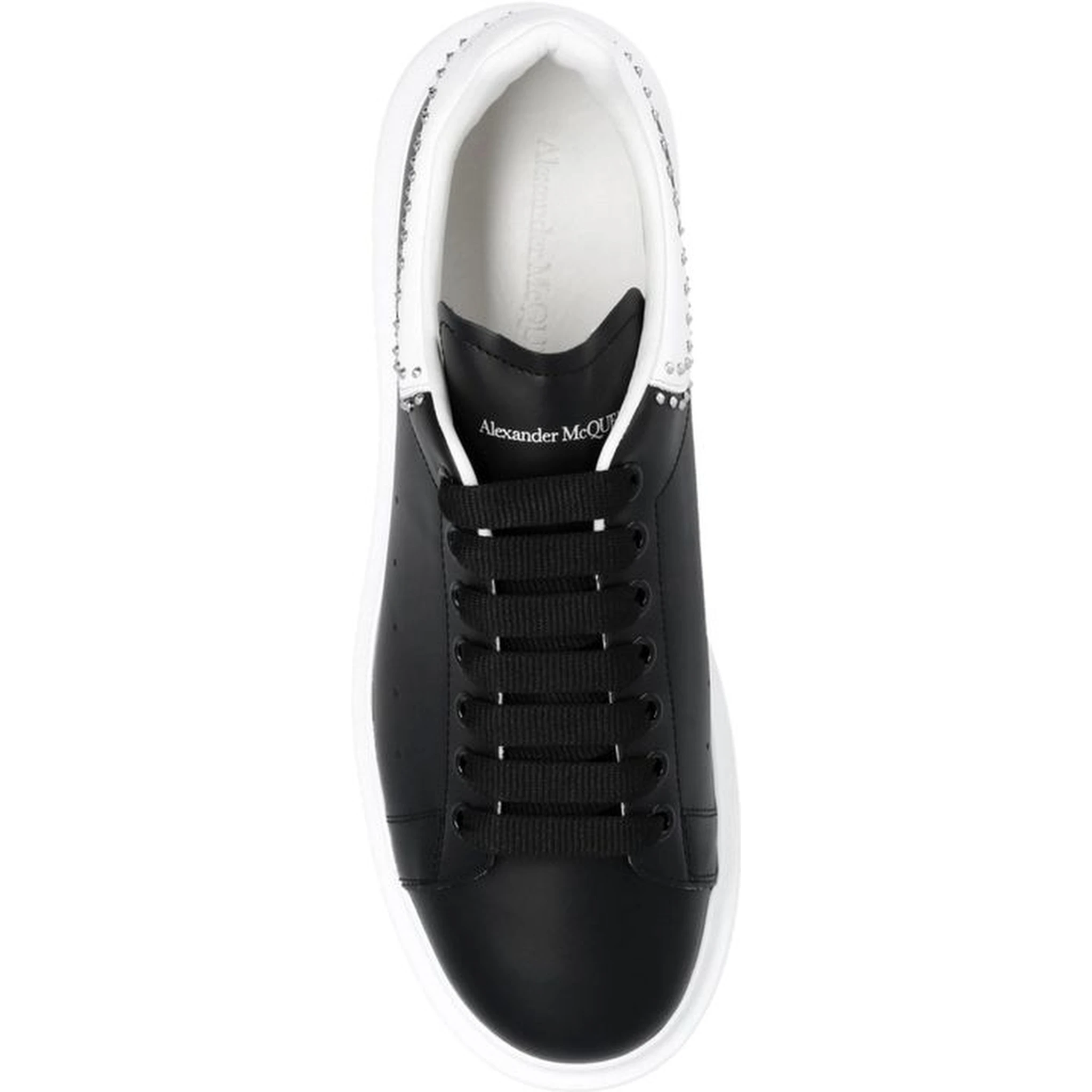 Black Calfskin Chunky Sneakers