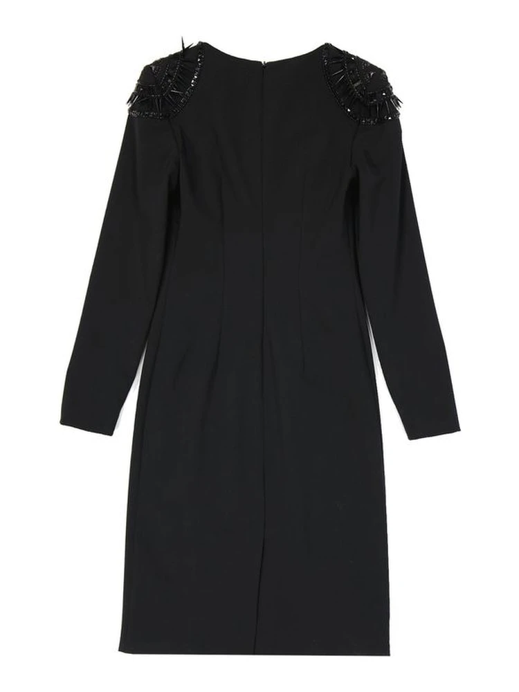 Black Elastane Casual Dress alternative