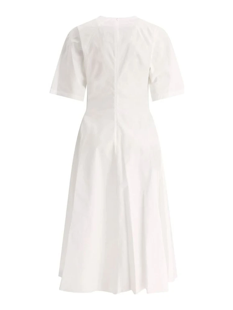 White Cotton Casual Dress alternative