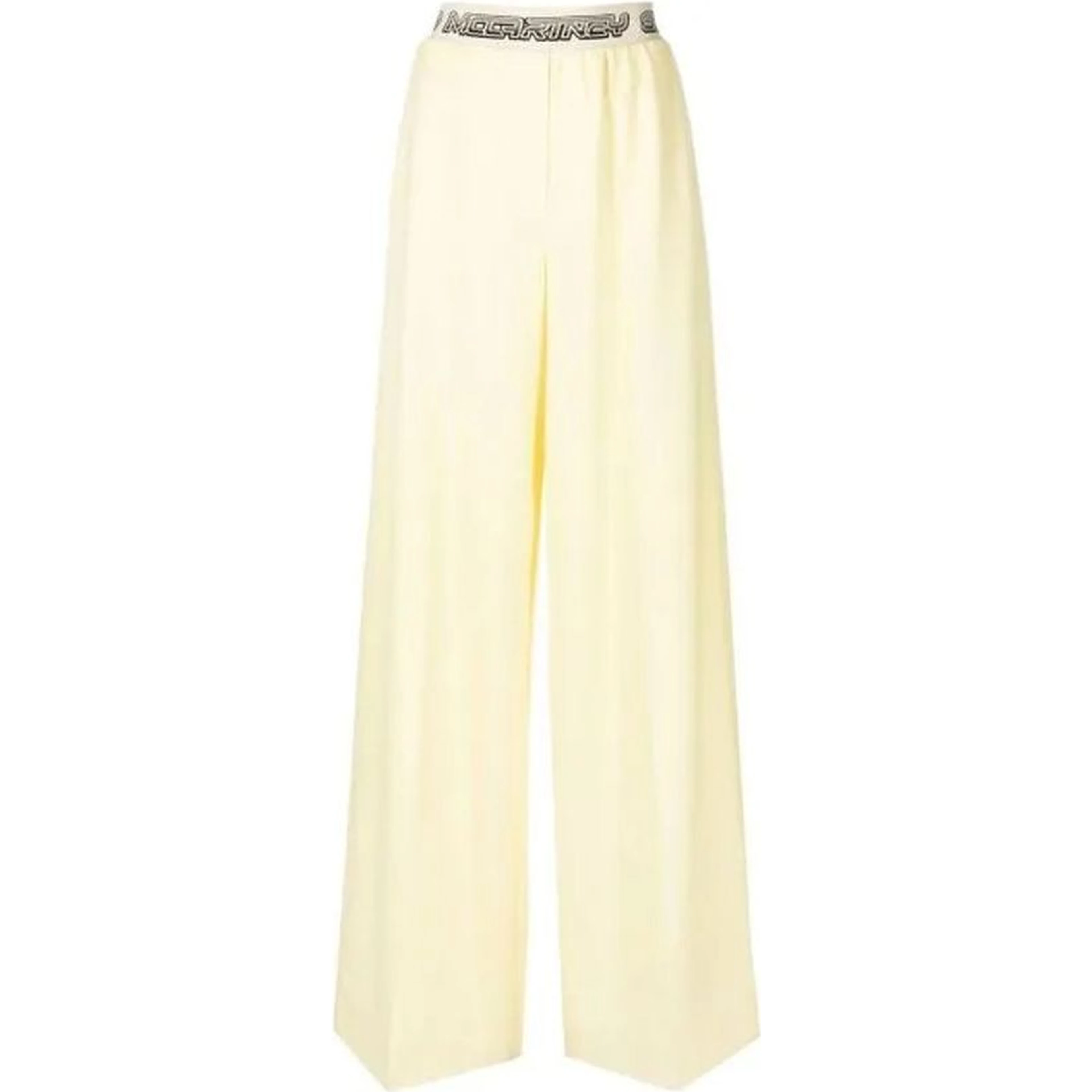 Bicolor Wool Casual Pants