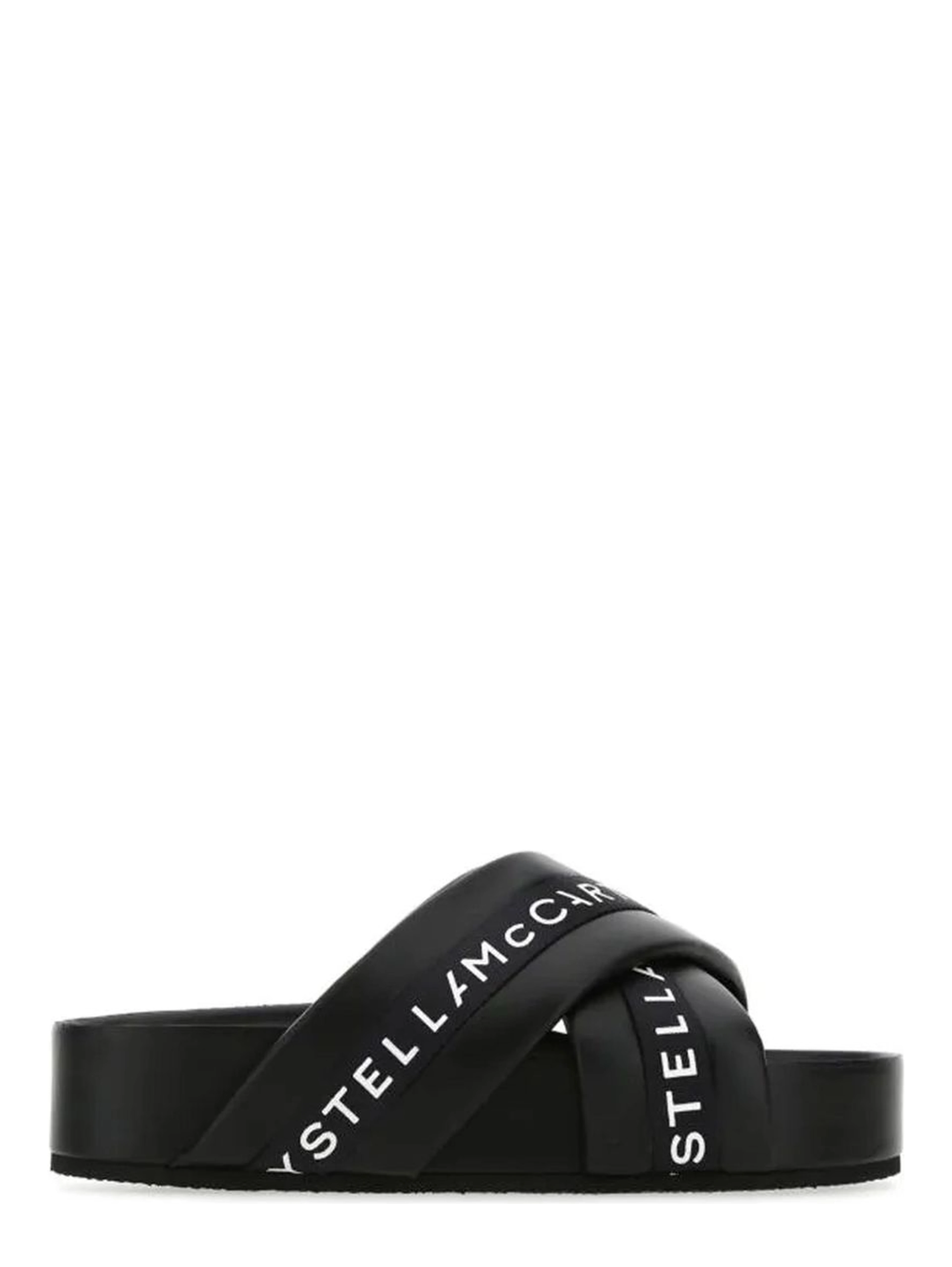 Black Polyethylene Slippers