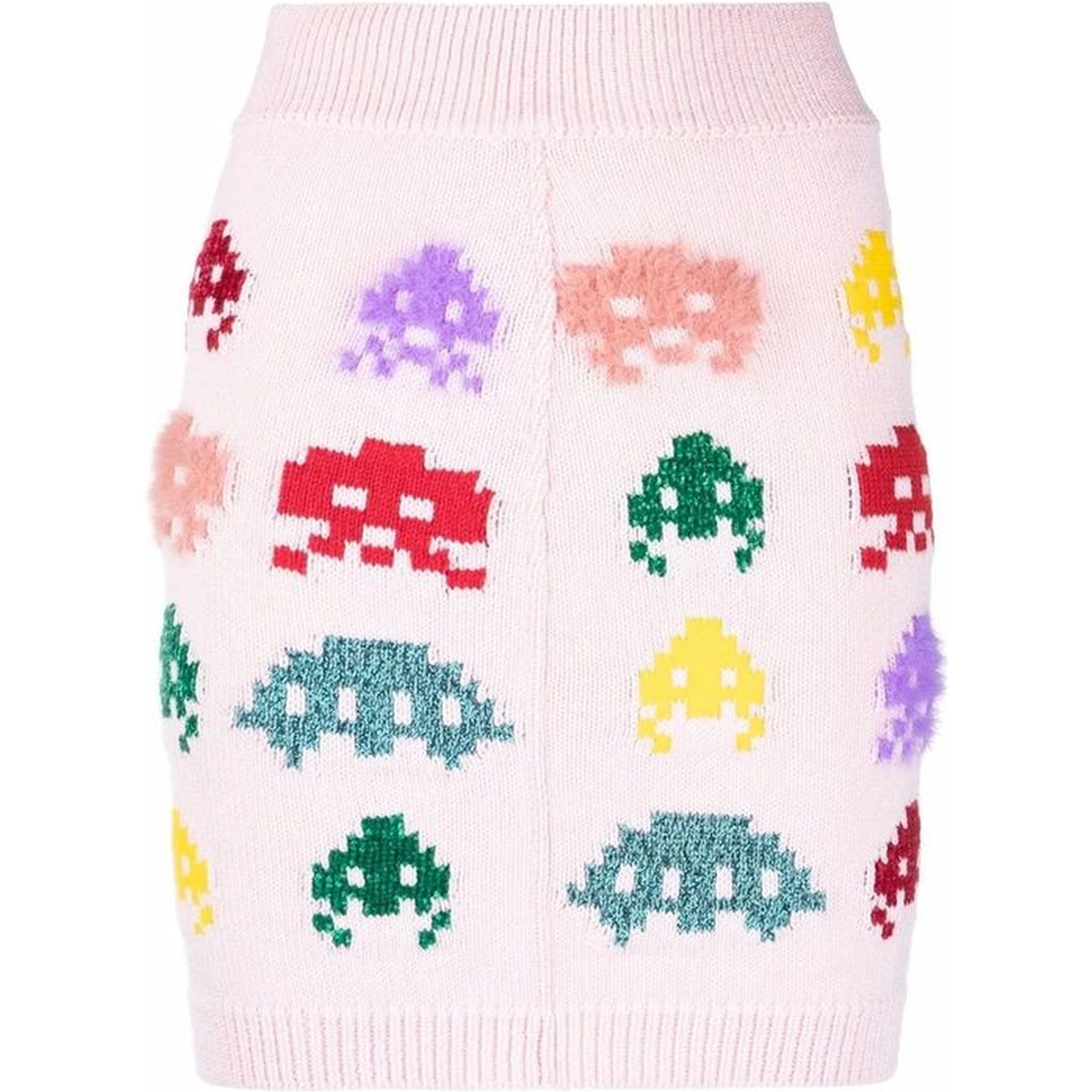 Multicolor Cotton Mini Skirt