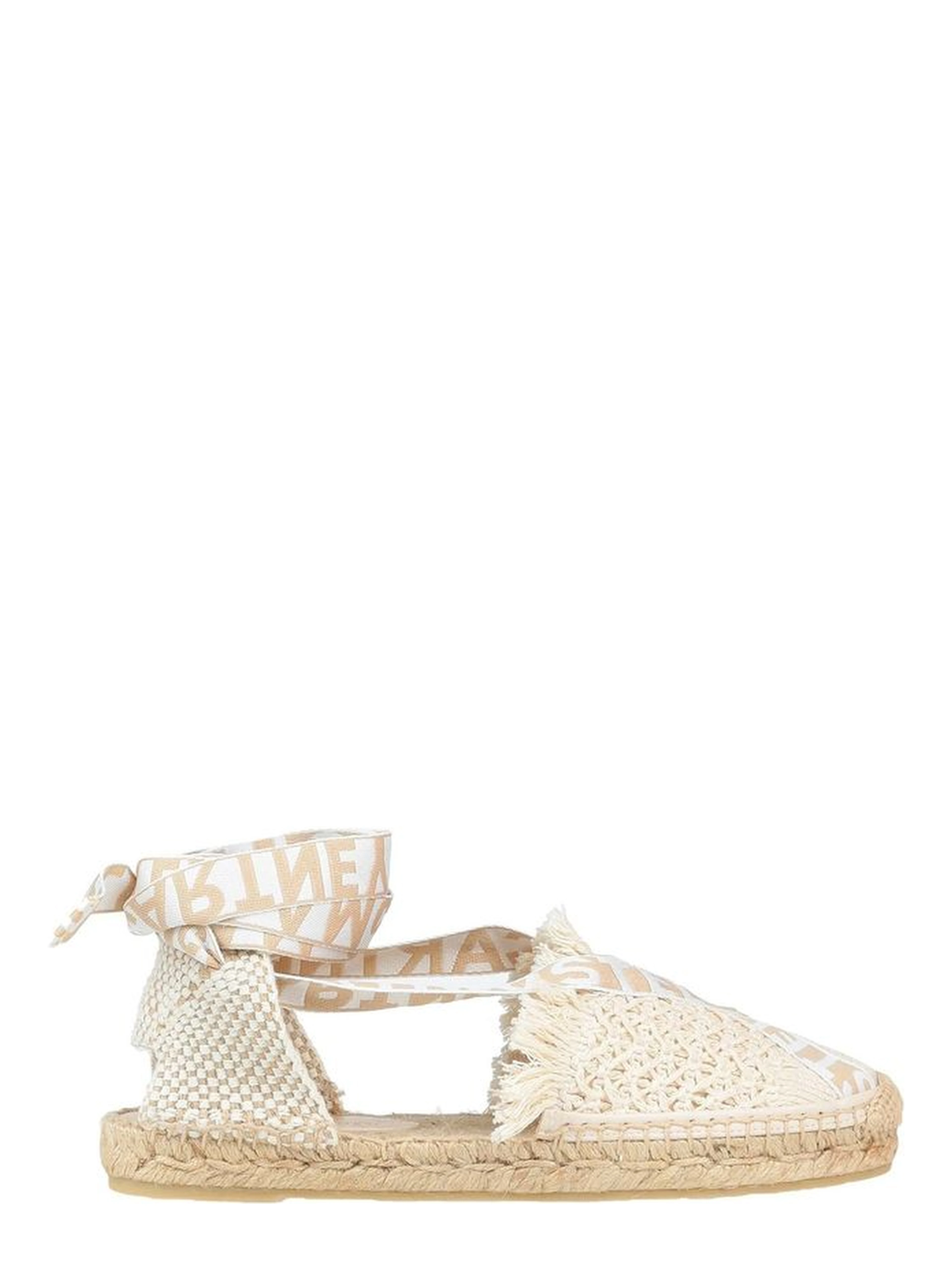 Beige Canvas Espadrilles