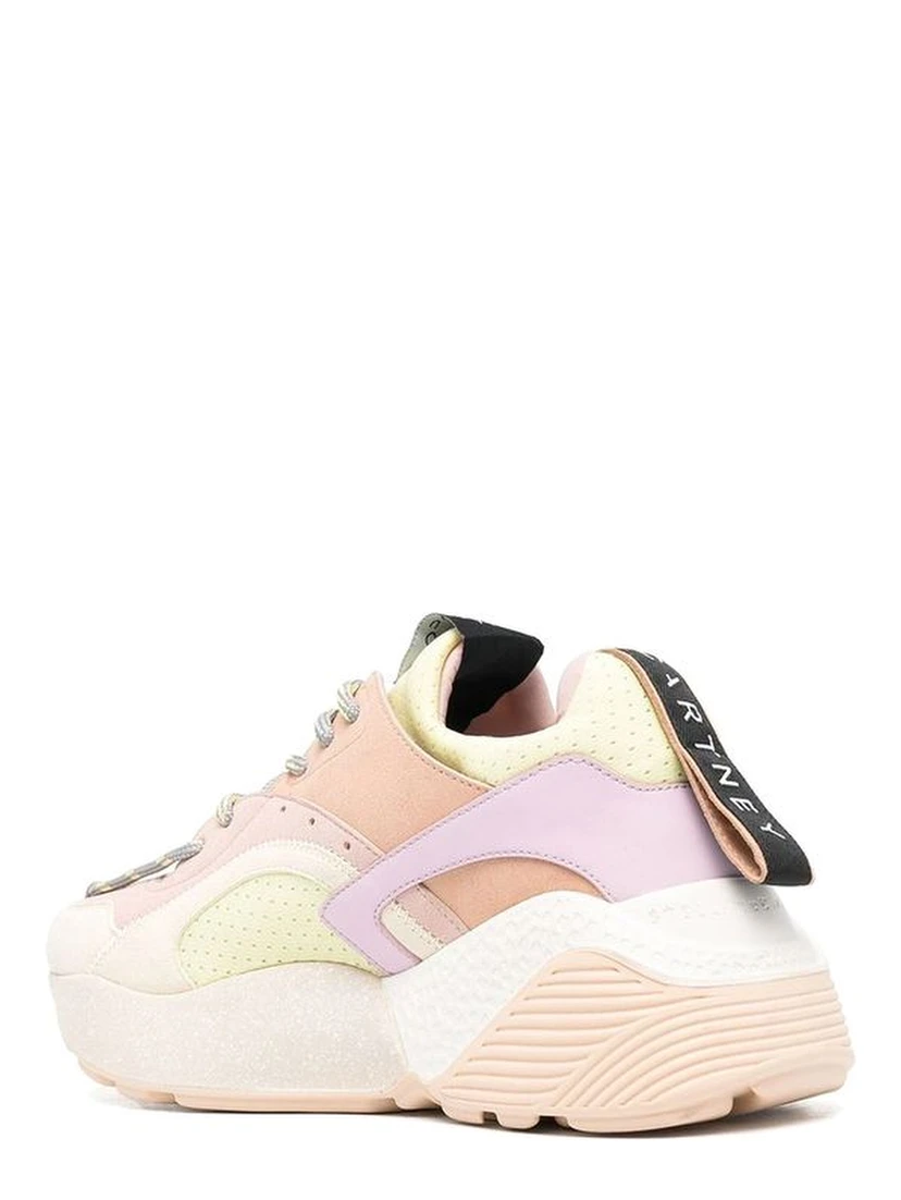 Multicolor Vegan Leather Chunky Sneakers
