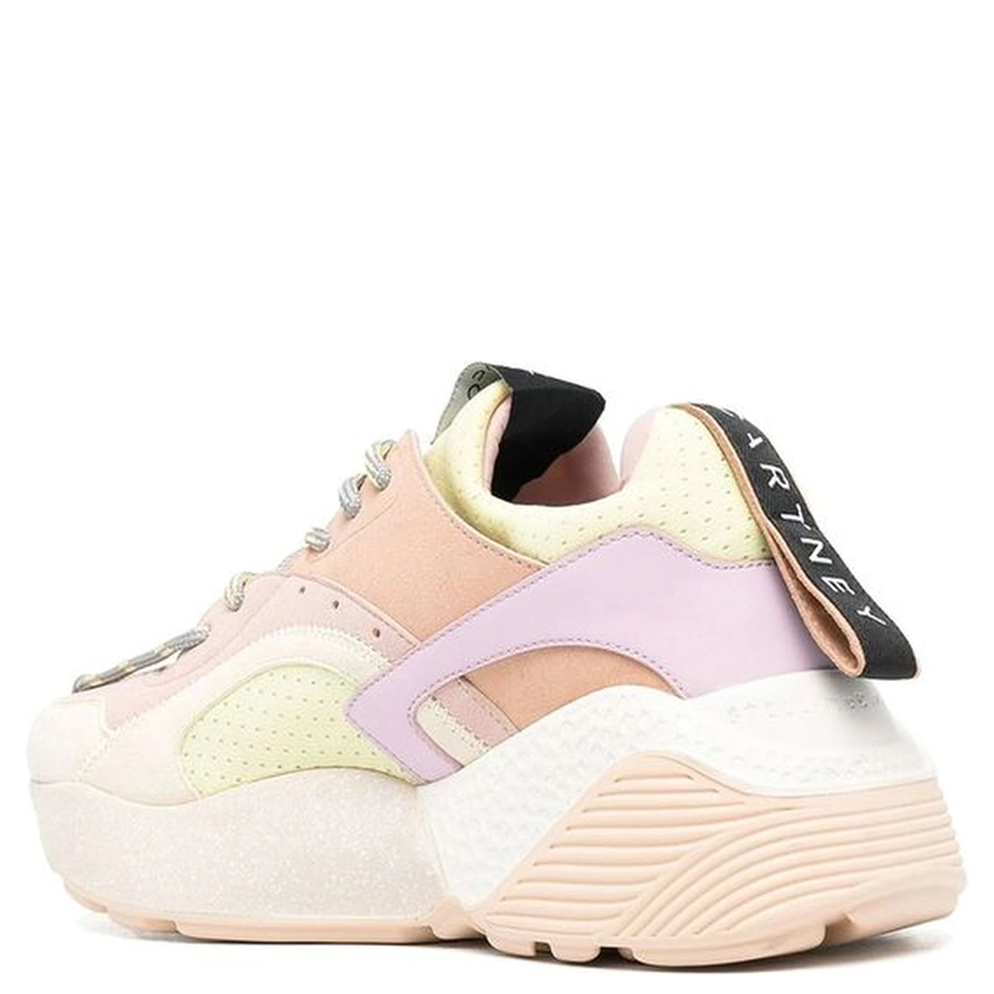 Multicolor Vegan Leather Chunky Sneakers