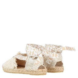 Beige Canvas Espadrilles