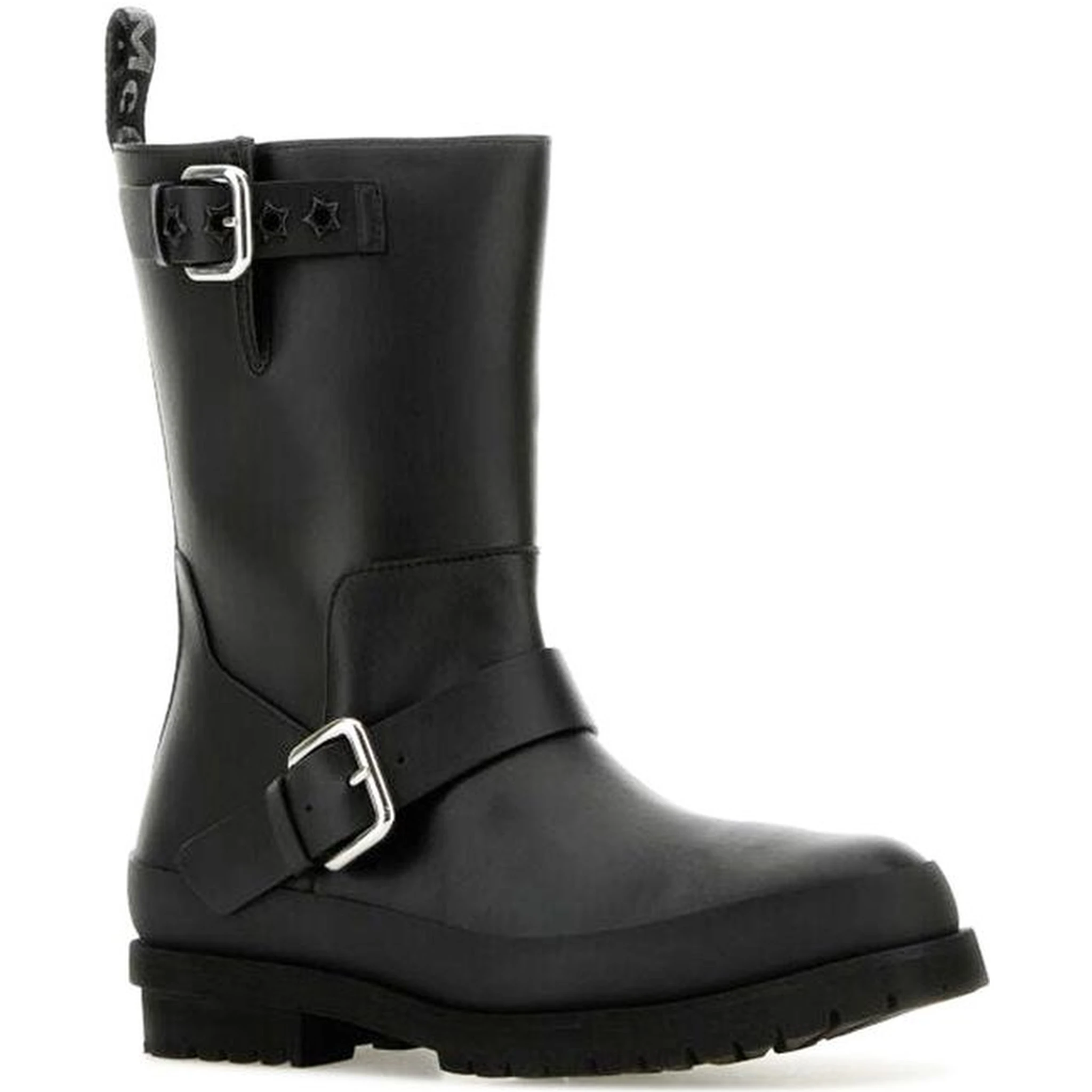 Black Polyester Boots