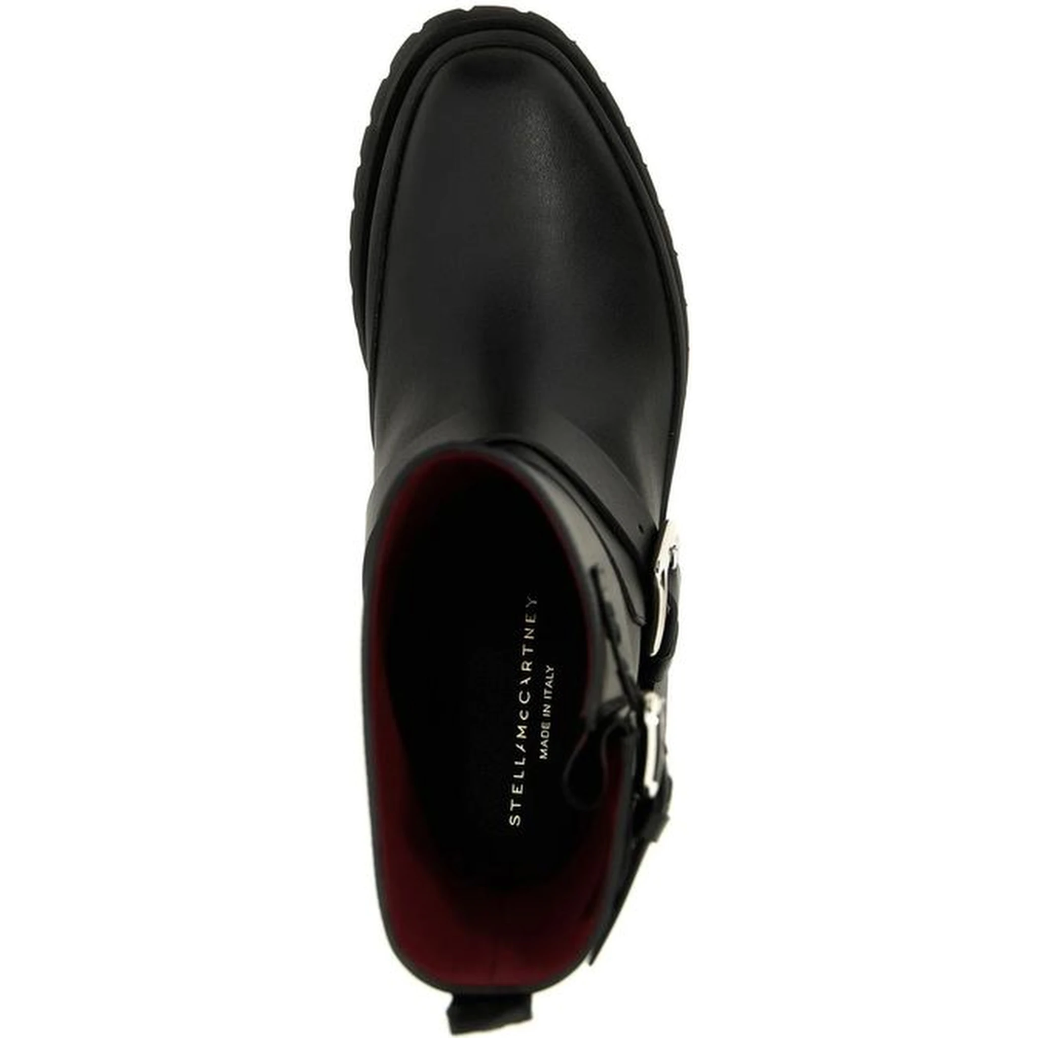 Black Polyester Boots