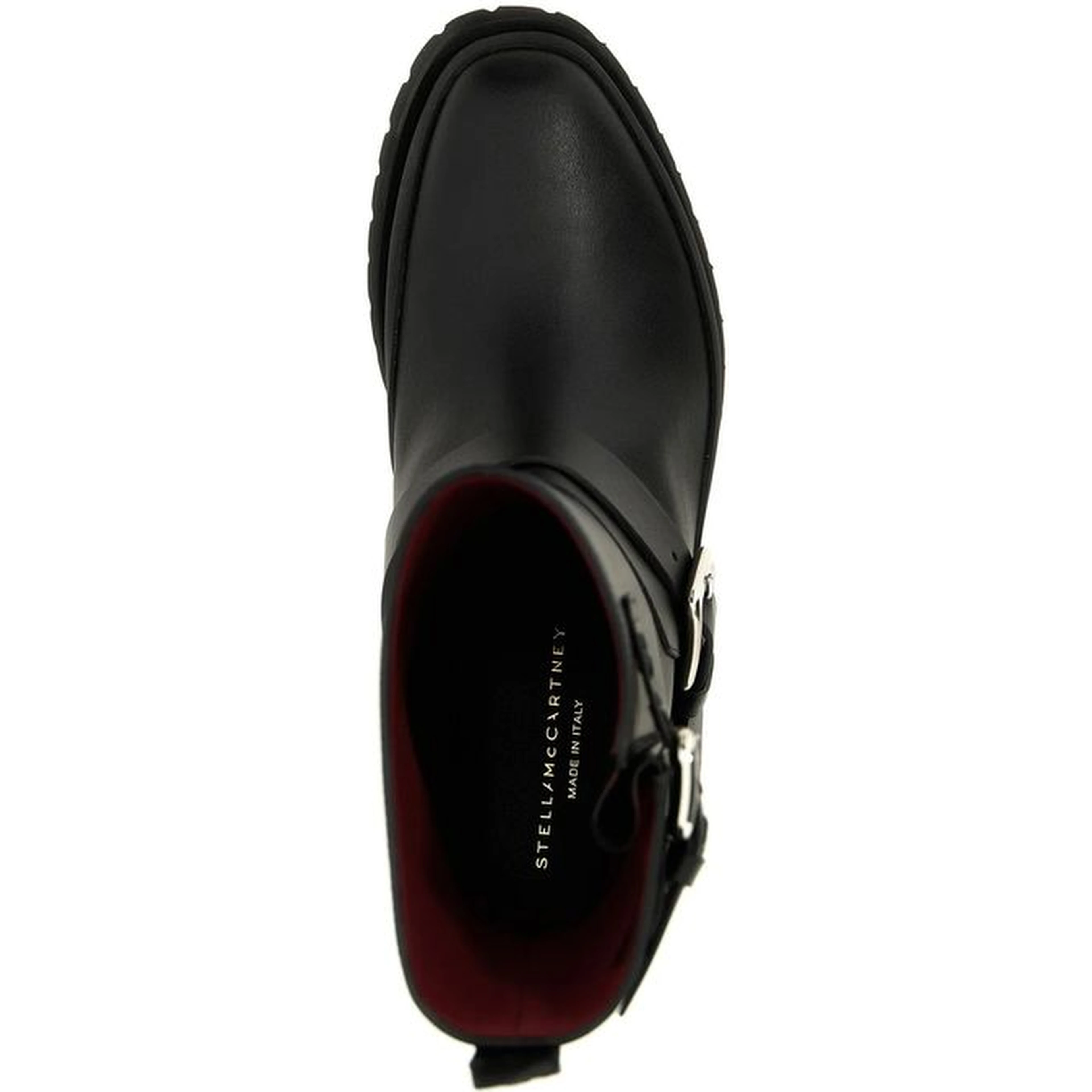 Black Polyester Boots