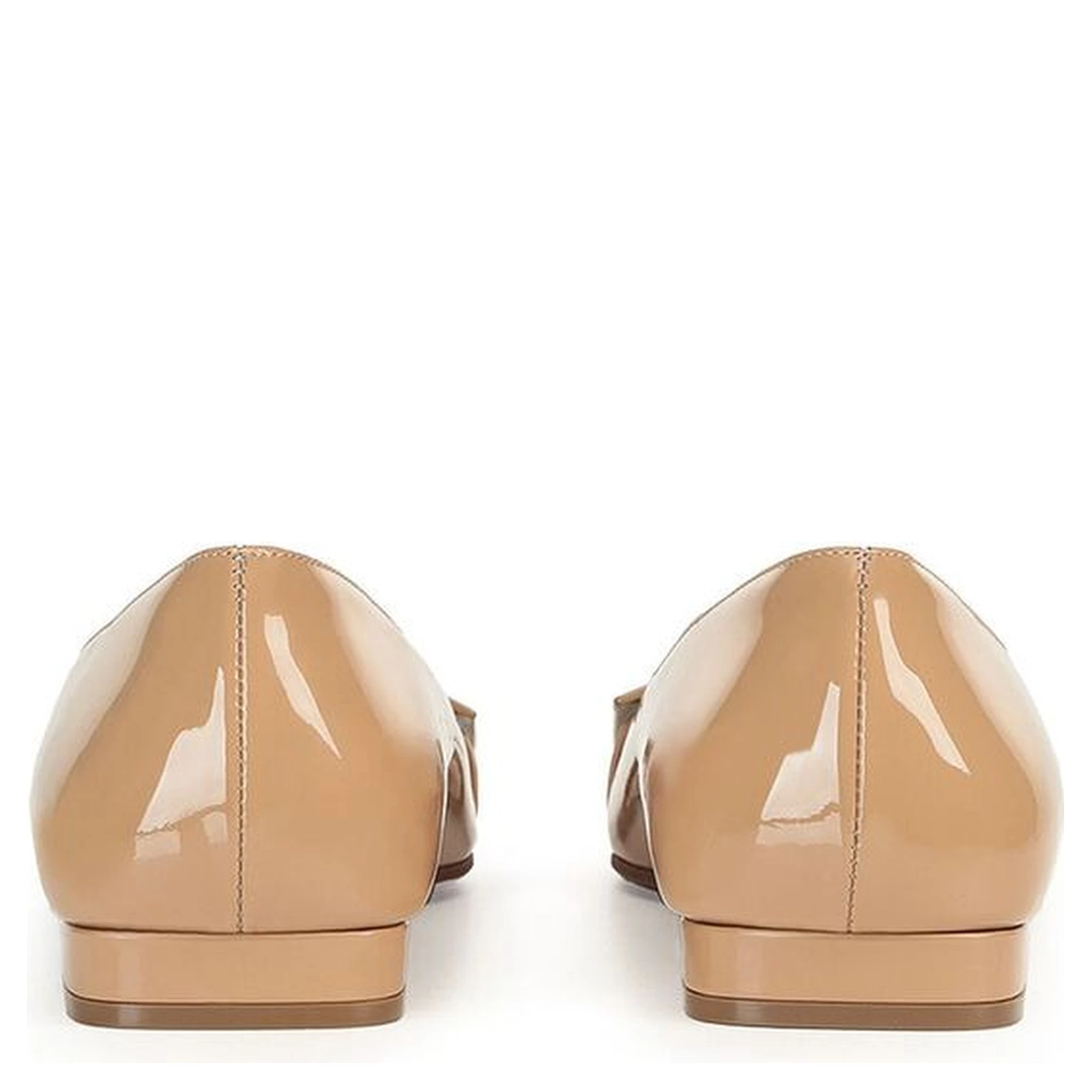 Brown Calfskin Ballet Flats