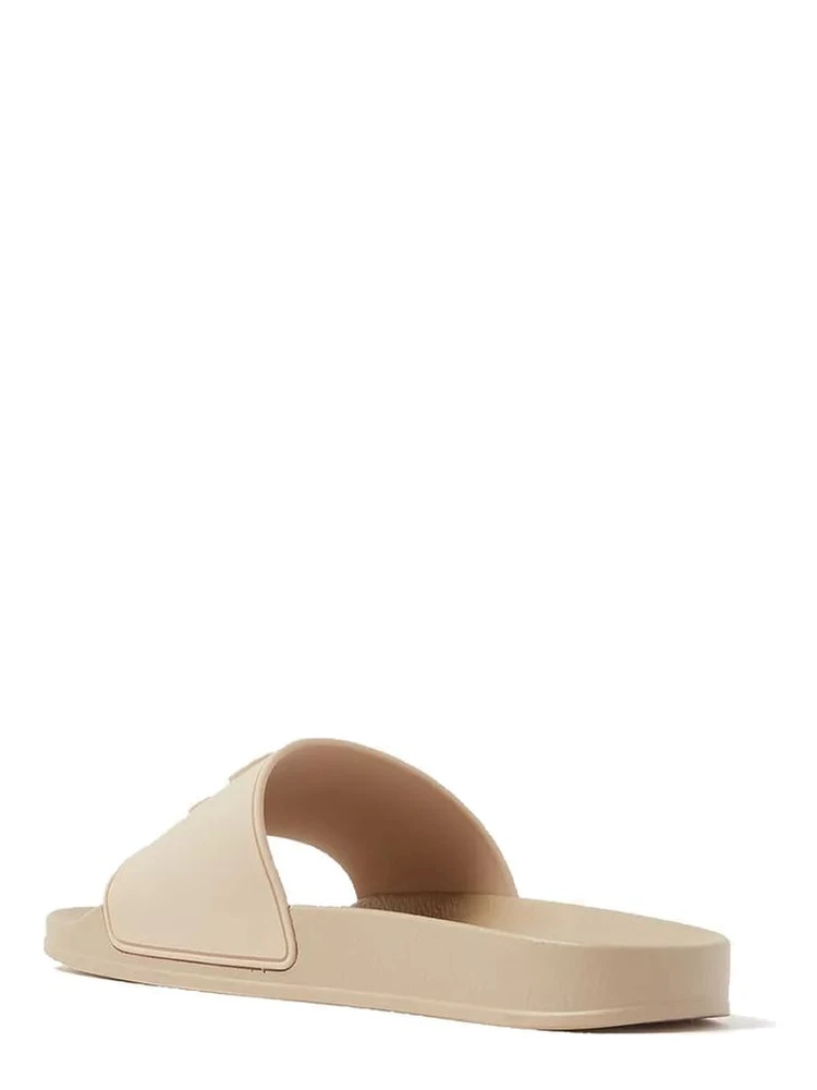 Beige Rubber Slides alternative