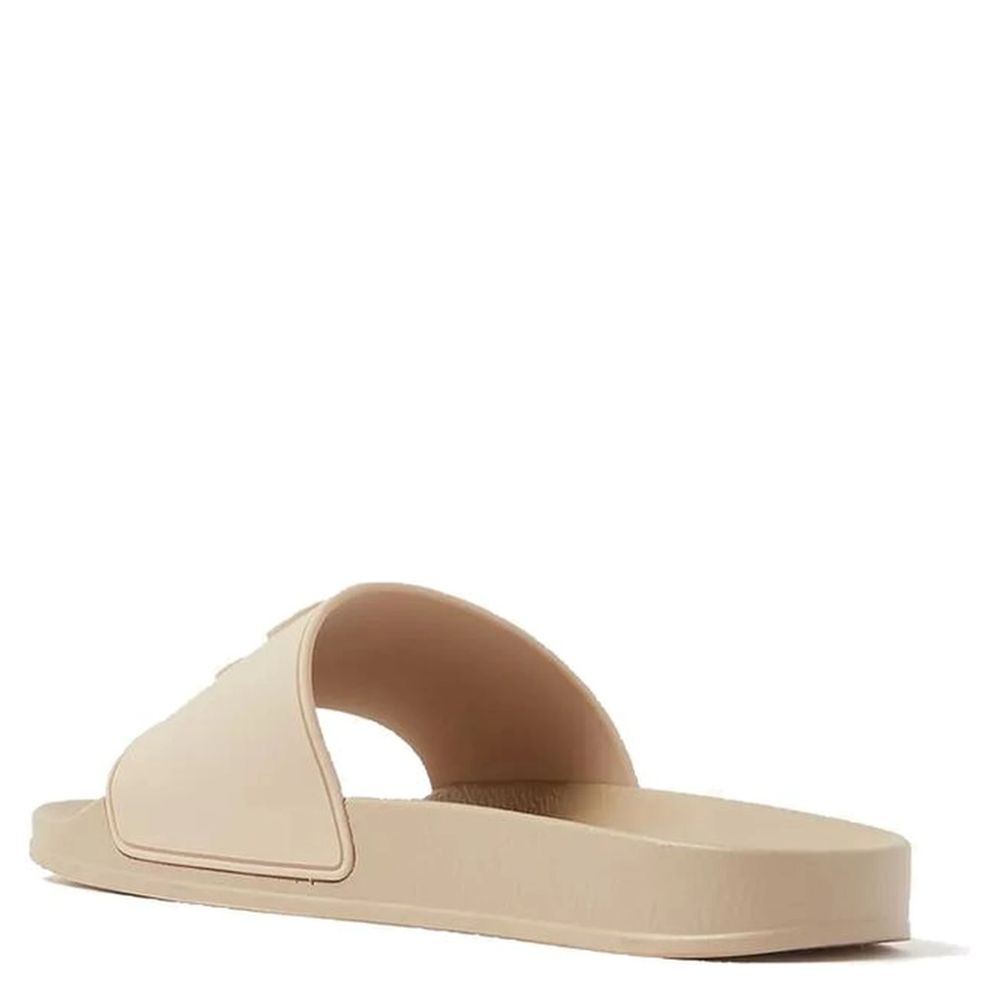 Beige Rubber Slides