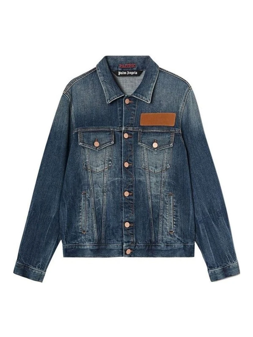 Blue Cotton Denim Jacket