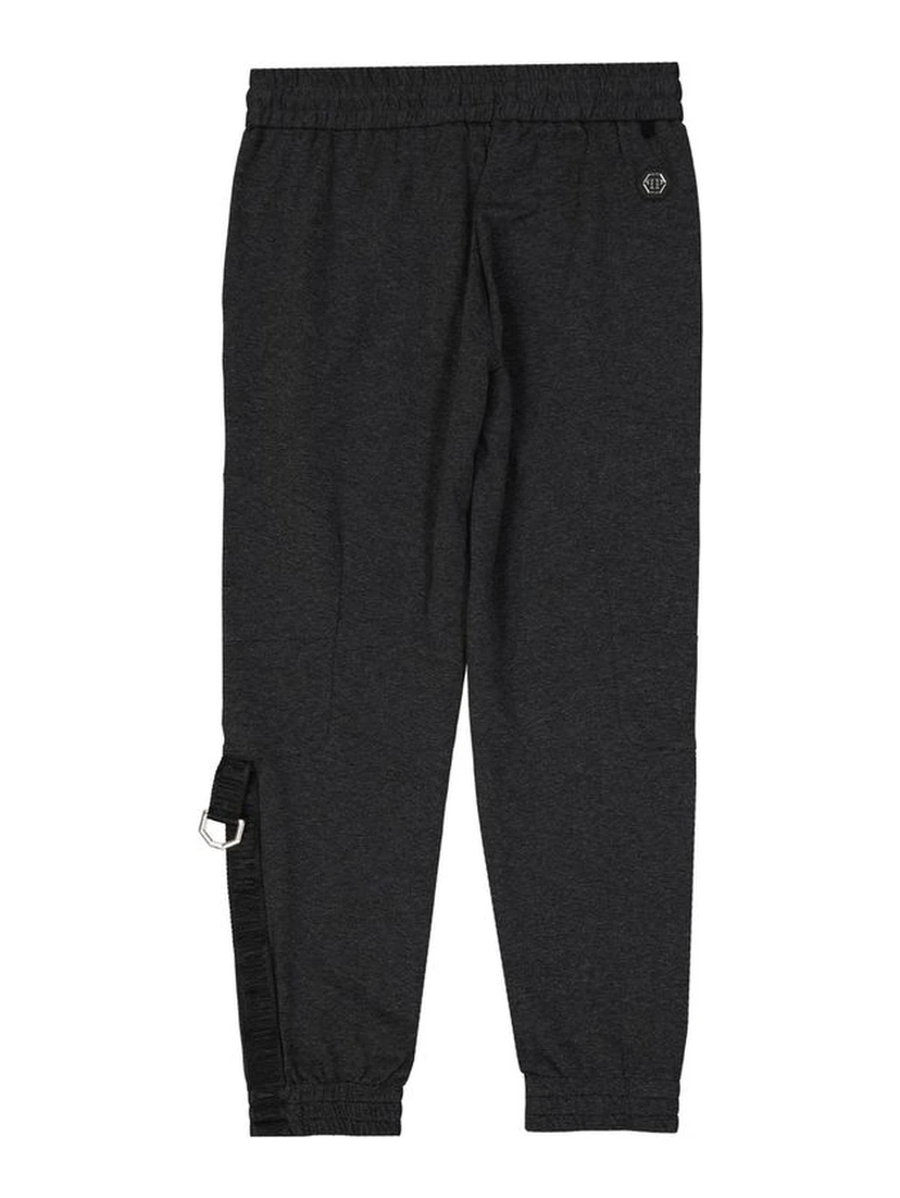 Gray Cotton Joggers (Workout Pants)