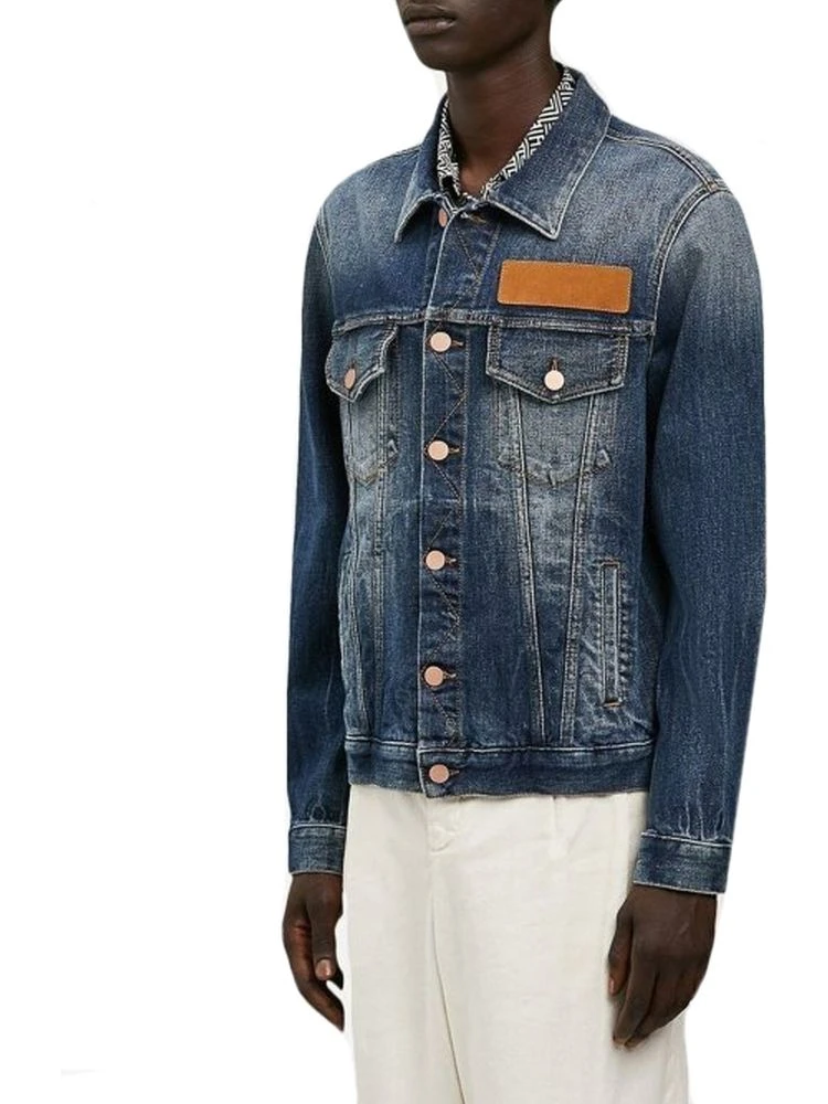 Blue Cotton Denim Jacket alternative