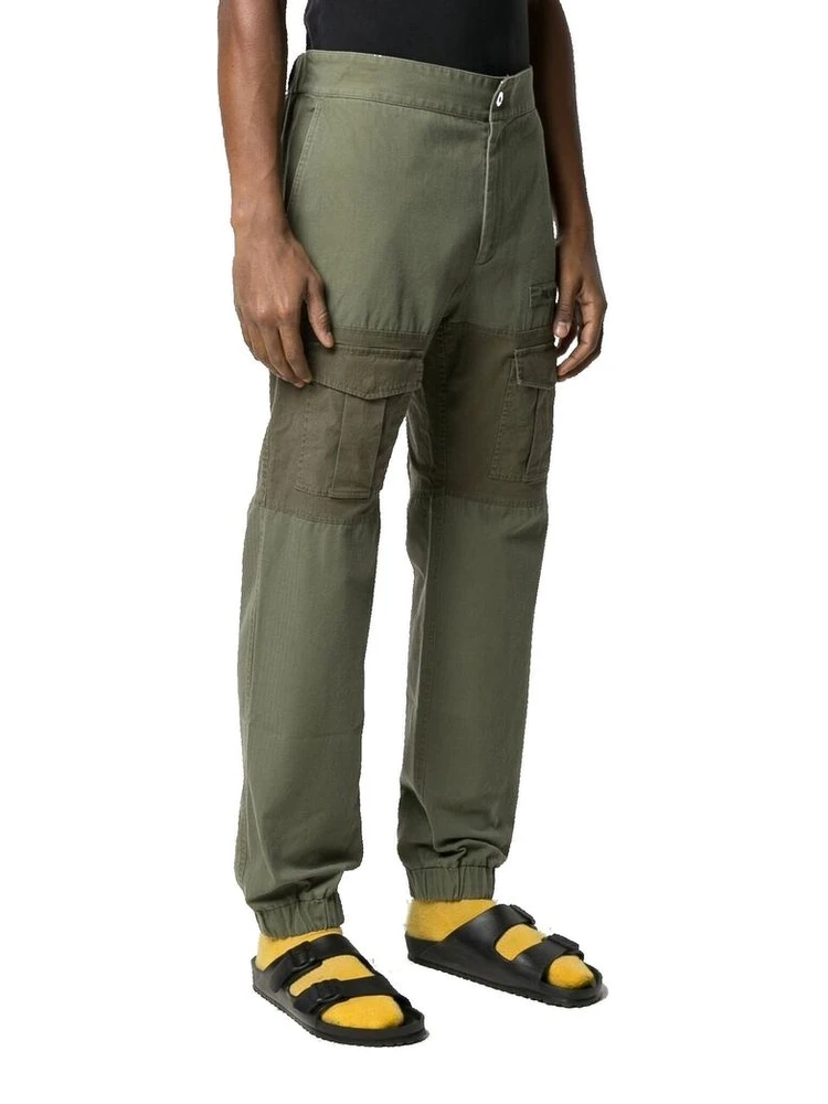 Bicolor Cotton Cargo Pants alternative