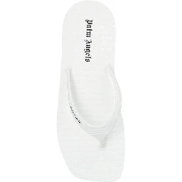 White Rubber Slides
