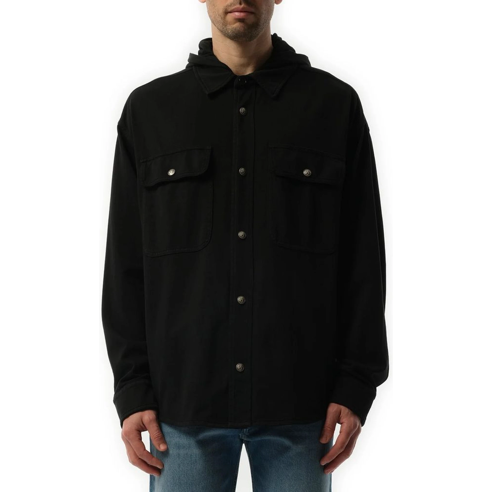 Black Denim Shirt