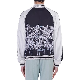 Black Polyester Bomber