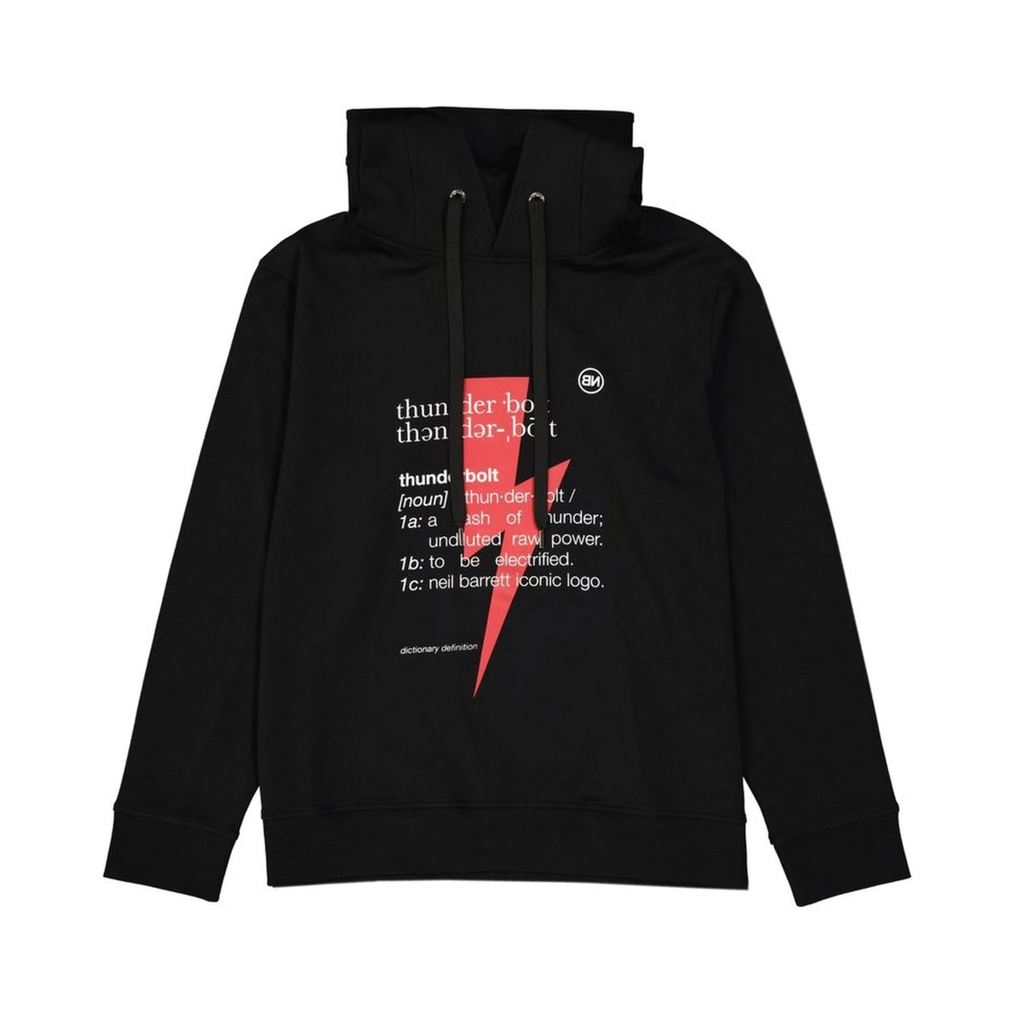 سويت شيرت قطني أسود