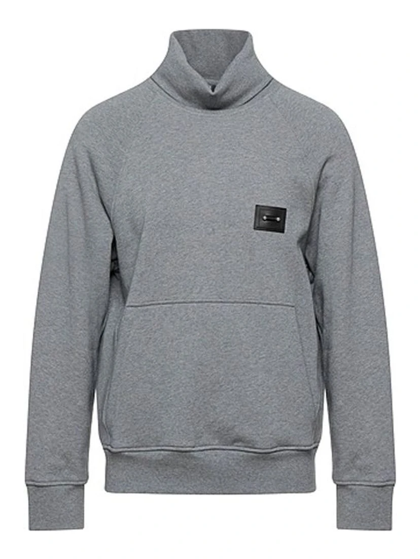 Gray Cotton Sweatshirt