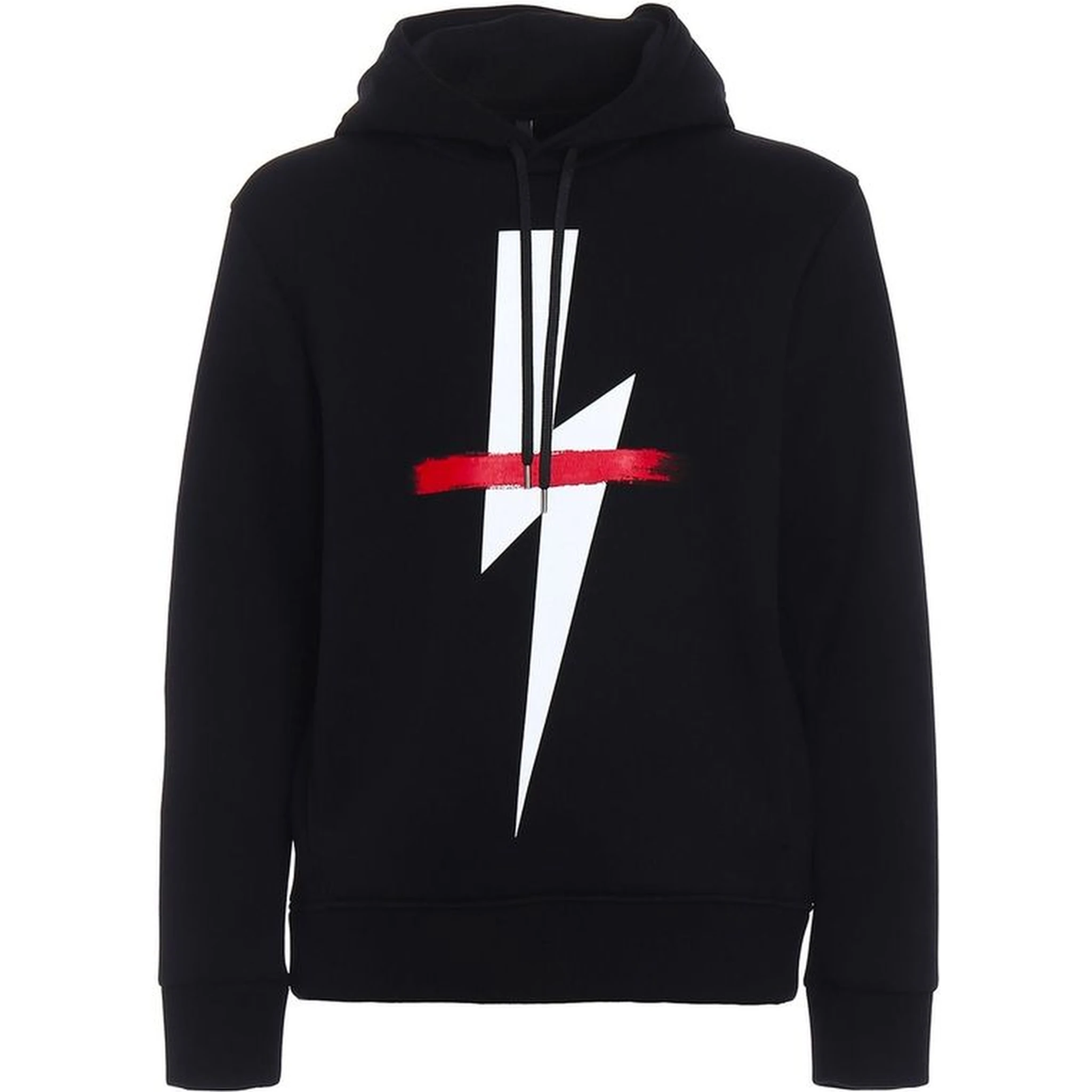 سويت شيرت قطني أسود