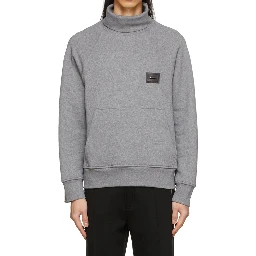 سويت شيرت قطني رمادي