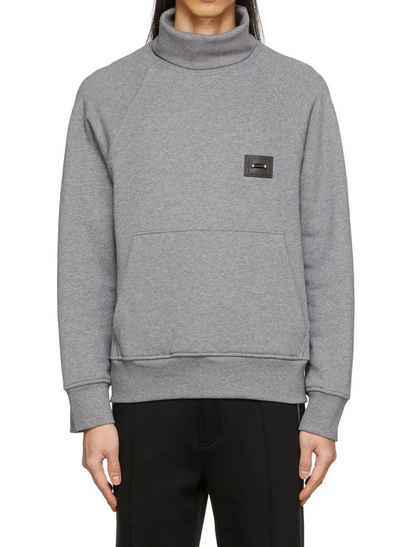 Gray Cotton Sweatshirt