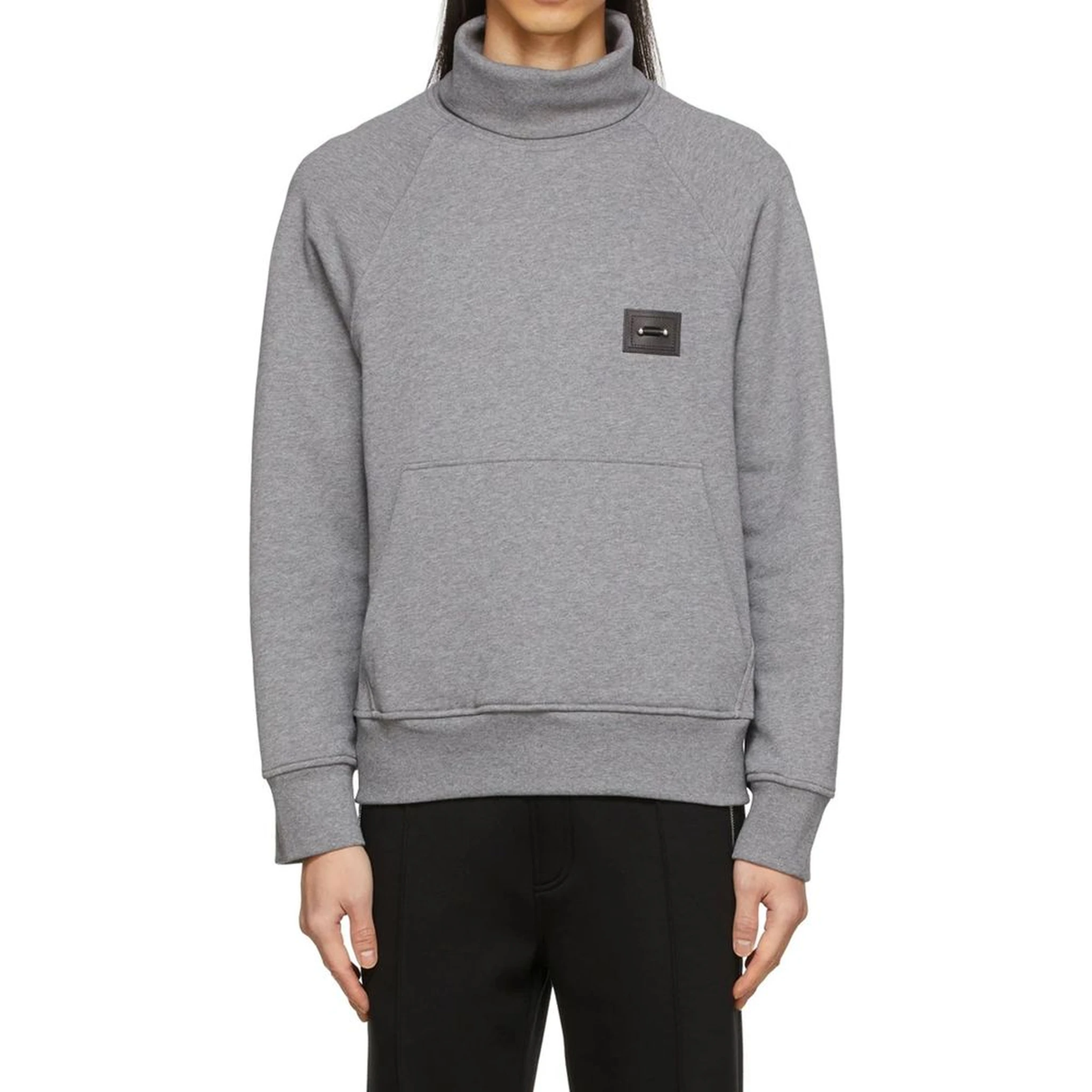 سويت شيرت قطني رمادي