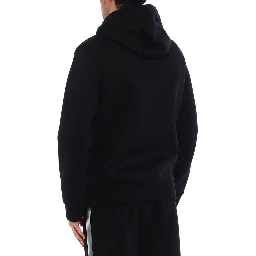 سويت شيرت قطني أسود