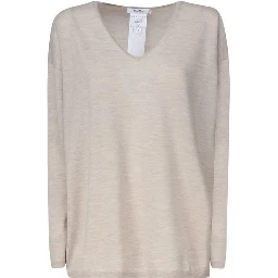 Beige Cashmere Cashmere Sweater
