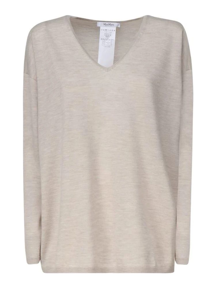 Beige Cashmere Cashmere Sweater