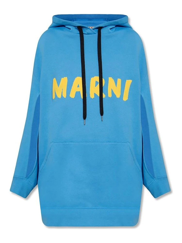 Blue Cotton Sweatshirt