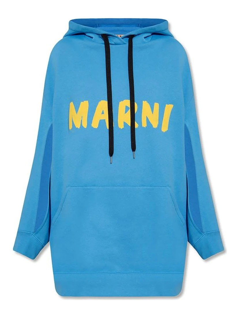 Blue Cotton Sweatshirt