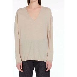 Beige Cashmere Cashmere Sweater