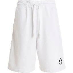 White Cotton Shorts