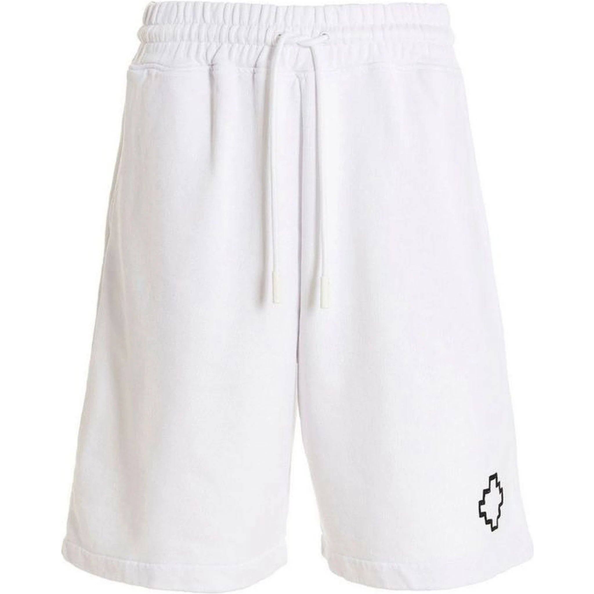 White Cotton Shorts