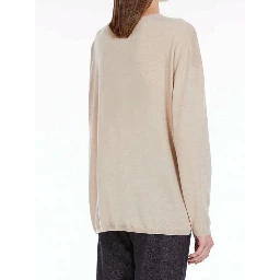 Beige Cashmere Cashmere Sweater
