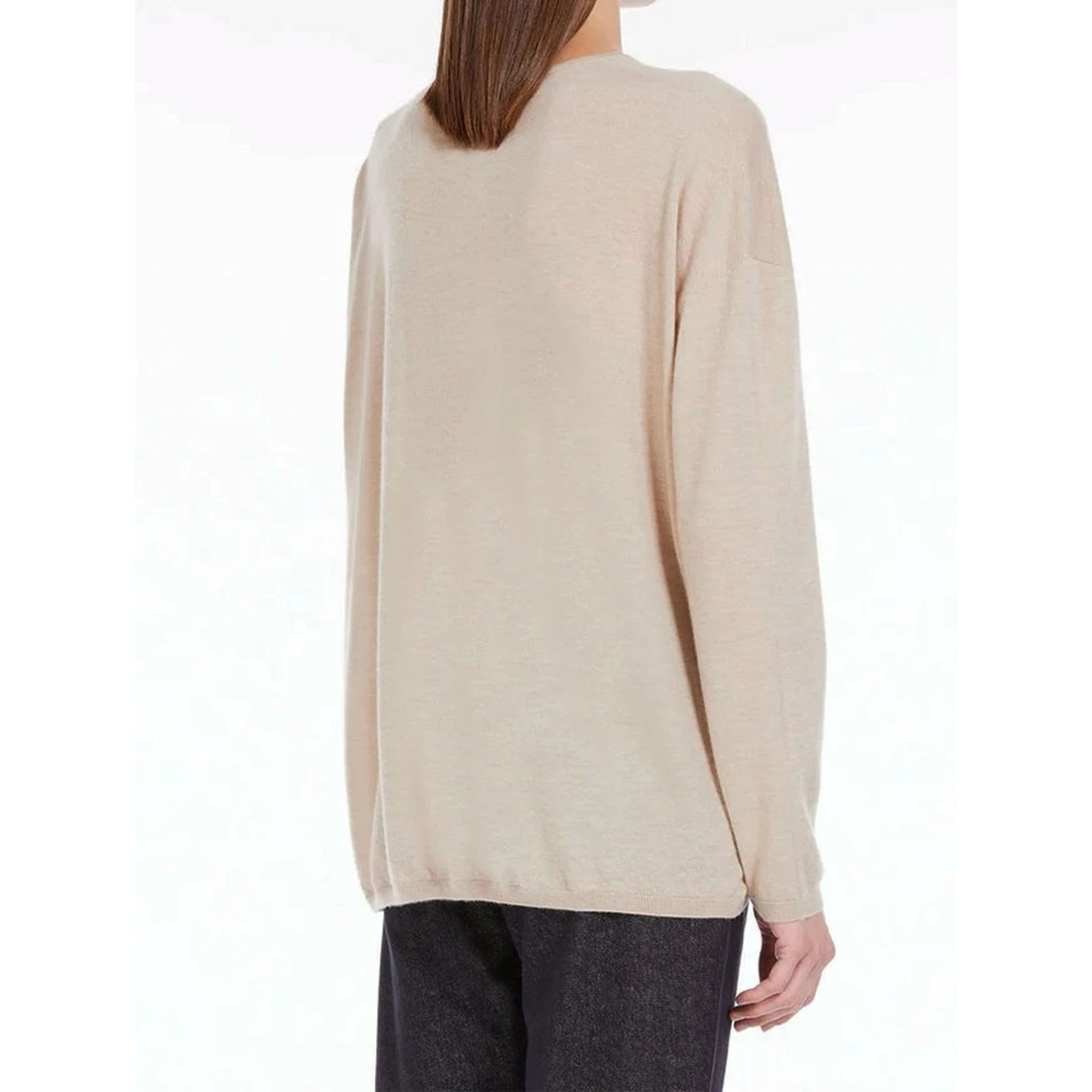 Beige Cashmere Cashmere Sweater